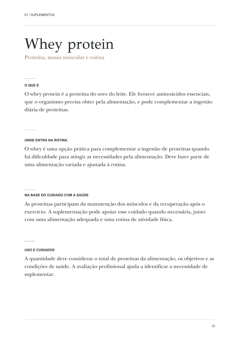 Página 6 do e-book: Whey protein